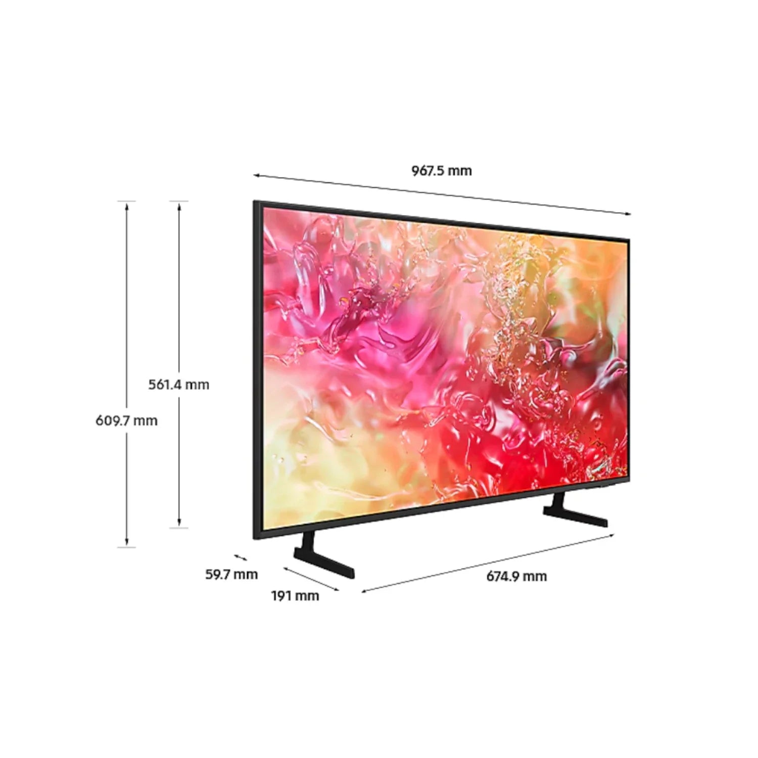 55" Crystal UHD 4K DU7000 Smart TV (2024)
